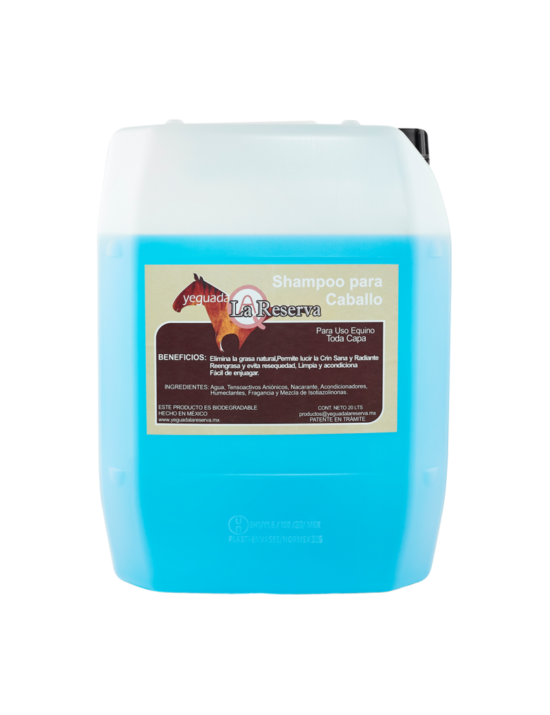 Shampoo Azul para Caballo 20 L