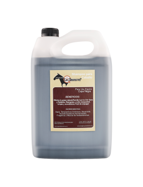 Shampoo Negro para Caballo 1 Gal