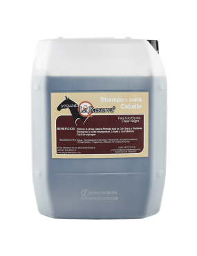 Shampoo Negro para Caballo 20 L