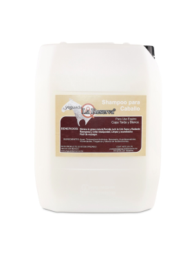 Shampoo Capa Torda y Blanco para Caballo 20 L